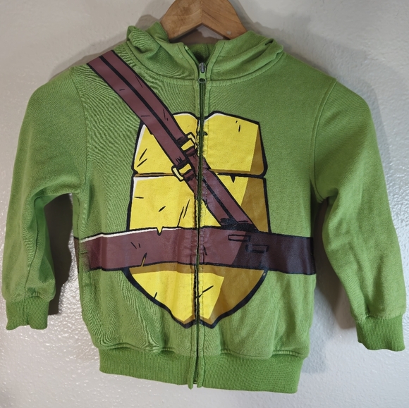 Nickelodeon Other - Nickelodeon Teenage Mutant Nija Turtles Masked Hoodie Jacket
